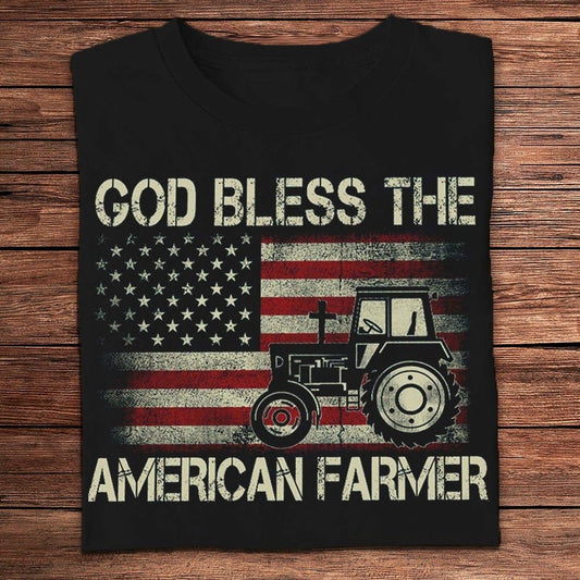 God Bless The American Farmer Shirt, Farm T shirt, Farmers T Shirt, Farm Oufit