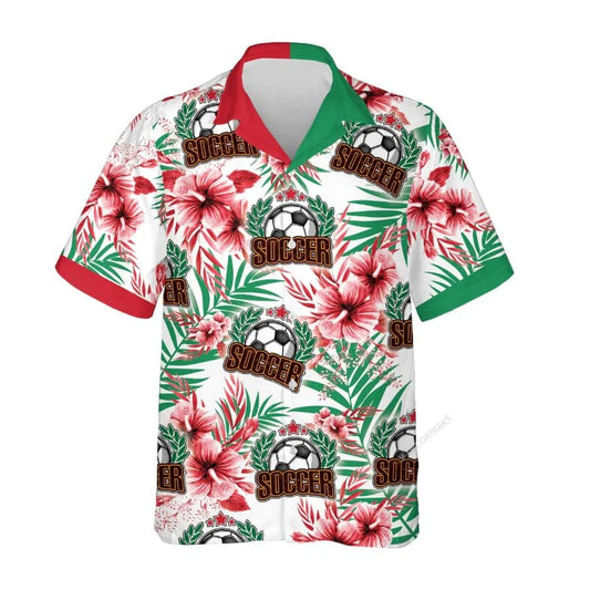 Mexico Hawaiian Shirt, Soccer Hawaiian Shirts For Men Women, Mexican Aloha Shirt