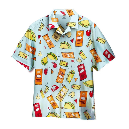 Mexico Hawaiian Shirt, Taco Bell Mexican Food Hawaiian Shirt, Mexican Aloha Shirt