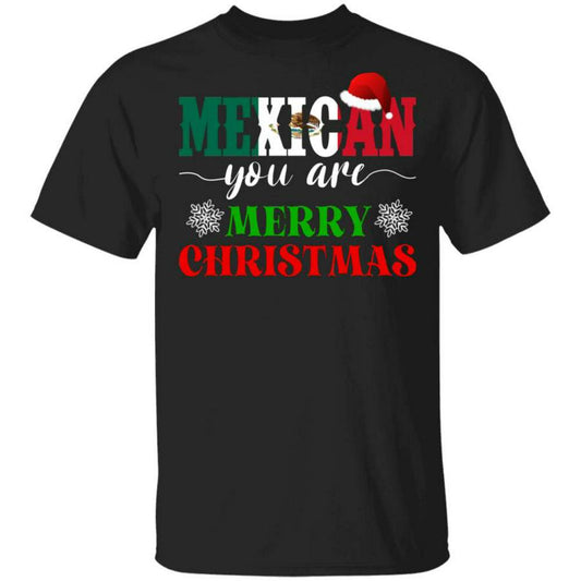 Mexico T Shirt, Christmas Mexican Shirt Mexican You Are Merry Christmas Funny Christmas Santa Mexican Mexico Lover Gifts T-Shirt, Mexican Shirt