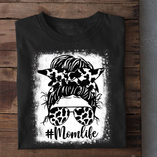 Mother's Day Cow T-shirt, Cow Mom Life T Shirt, Farm T shirt, Farmers T Shirt, Farm Oufit