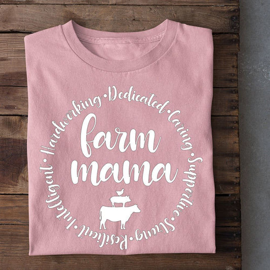 Mother's Day Farmer T-shirt, Farm Animals Farm Mama T Shirt, Farm T shirt, Farmers T Shirt, Farm Oufit