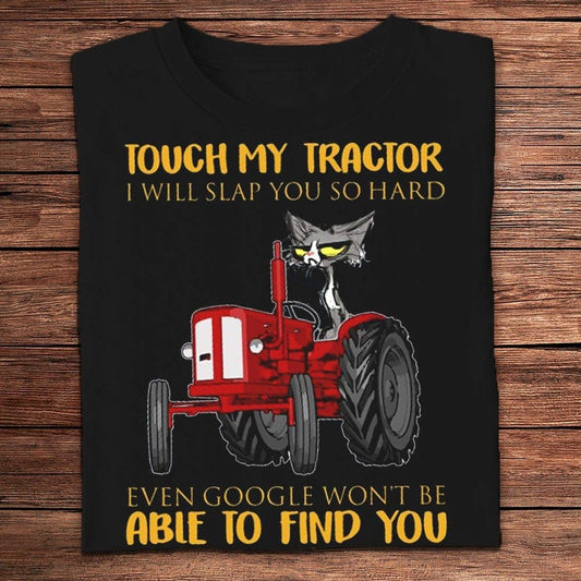 Touch My Tractor I Will Slap You So Hard Farmer T Shirts, Farm T shirt, Farmers T Shirt, Farm Oufit