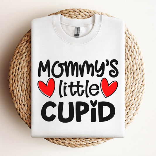Mommys Little Cupid Sweatshirt, Mother's Day Sweatshirt, Mama Sweatshirt, Mother Gift