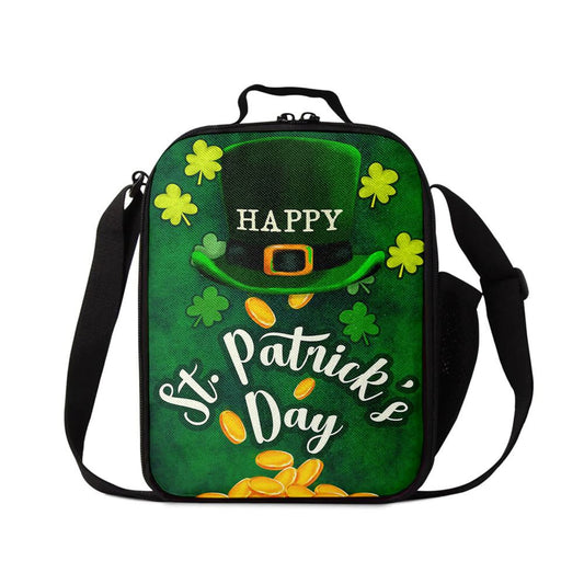 America Forever Irish Lucky Day Lunch Bag, St Patrick's Day Lunch Box, St Patrick's Day Gift