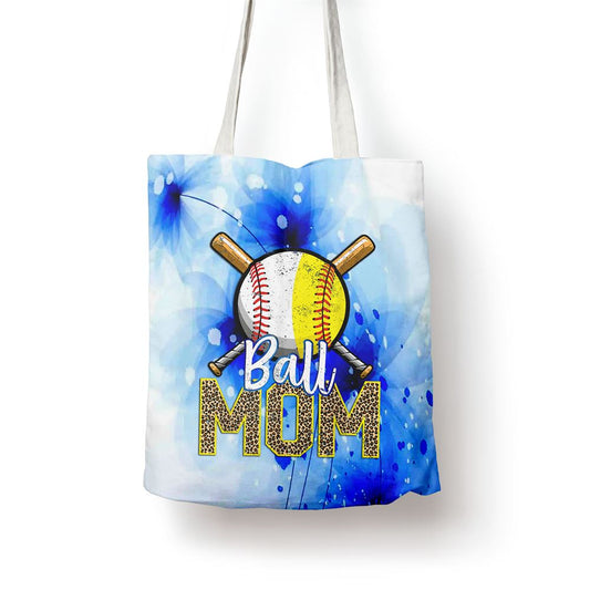 Ball Mom Baseball Softball Mama Women Mothers Day Tote Bag, Mother's Day Tote Bag, Gift For Her, Shopping Bag For Women