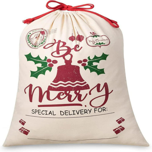 Be Merry Christmas Sack, Christmas Bag Gift, Christmas Tree Decoration Ideas, Christmas Gift 2023