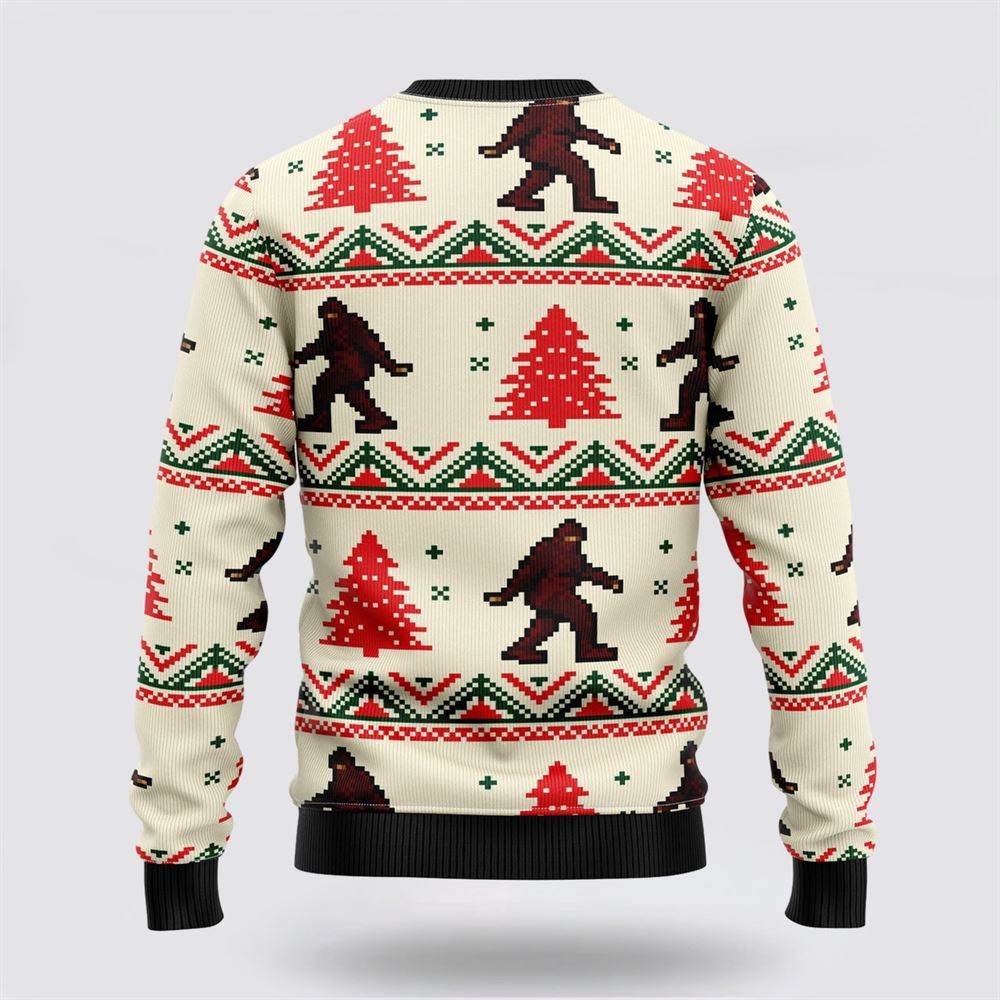 Bigfoot Tree Ugly Christmas Sweater, Ugly Sweater For Men And Women, Christmas Gift, Christmas Fashion