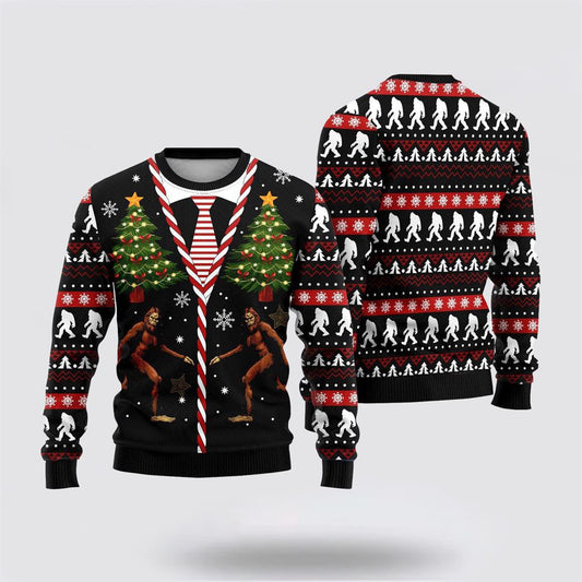Bigfoot Ugly Christmas Sweater, Ugly Sweater For Men And Women, Christmas Gift, Christmas Fashion