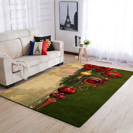 Bold In Christmas Vibe Area Limited Edition Rug, Christmas Rug, Christmas Living Room Decor Rug, Christmas Floot Mat