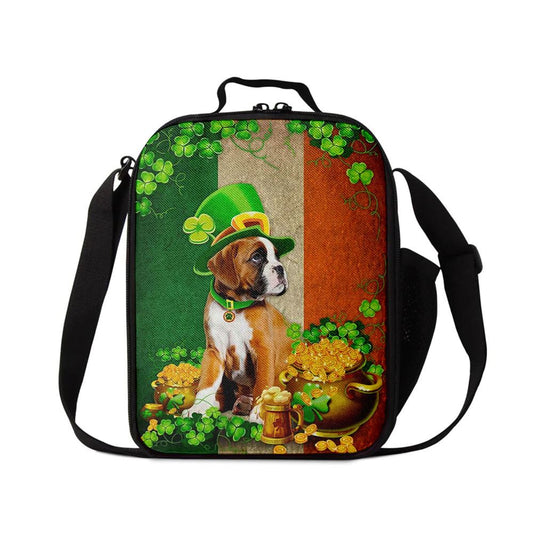 Boxer Irish Lunch Bag, St Patrick's Day Lunch Box, St Patrick's Day Gift