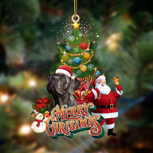 Cane Corso Christmas Tree&Dog Hanging Ornament, Christmas Tree Decoration, Car Ornament Accessories, Christmas Ornaments 2023