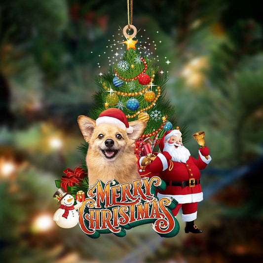 Chihuahua 4 Christmas Tree&Dog Hanging Ornament, Christmas Tree Decoration, Car Ornament Accessories, Christmas Ornaments 2023