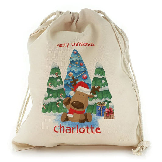 Christmas Trees Reindeer Christmas Sack, Christmas Bag Gift, Christmas Tree Decoration Ideas, Christmas Gift 2023