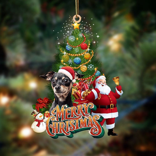 Dobermann Christmas Tree&Dog Hanging Ornament, Christmas Tree Decoration, Car Ornament Accessories, Christmas Ornaments 2023