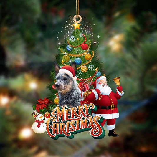 Heeler Christmas Tree&Dog Hanging Ornament, Christmas Tree Decoration, Car Ornament Accessories, Christmas Ornaments 2023