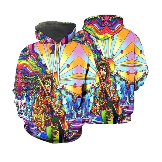 Hippie Style All Over Print 3D Hoodie For Men And Women, Hippie Gifts, Hippie Hoodie, Hippie Clothes