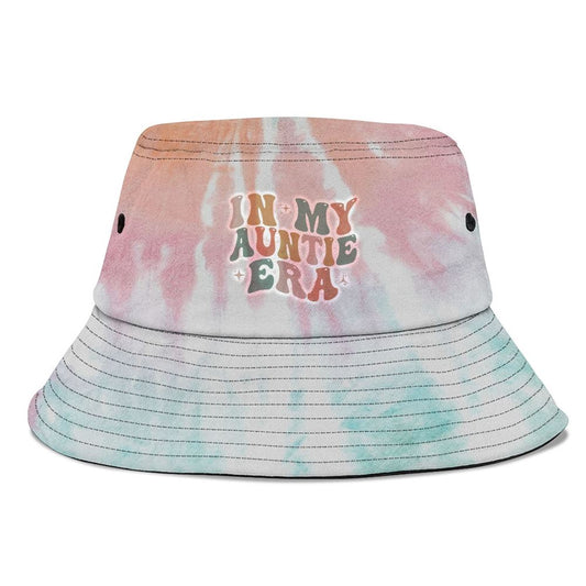 In My Auntie Era Baby Announcement For Aunt Mothers Day Bucket Hat, Mother's Day Bucket Hat, Mother's Day Gift, Sun Protection Hat For Women