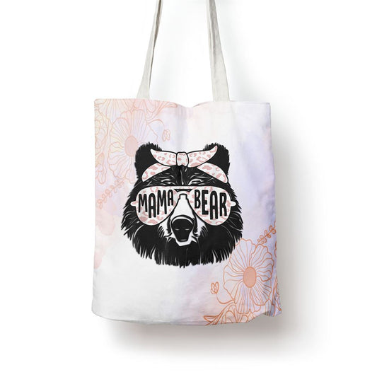 Mama Bear Face Sunglasses Mother Mothers Day Gift Tote Bag, Mother's Day Tote Bag, Mother's Day Gift, Shopping Bag For Women