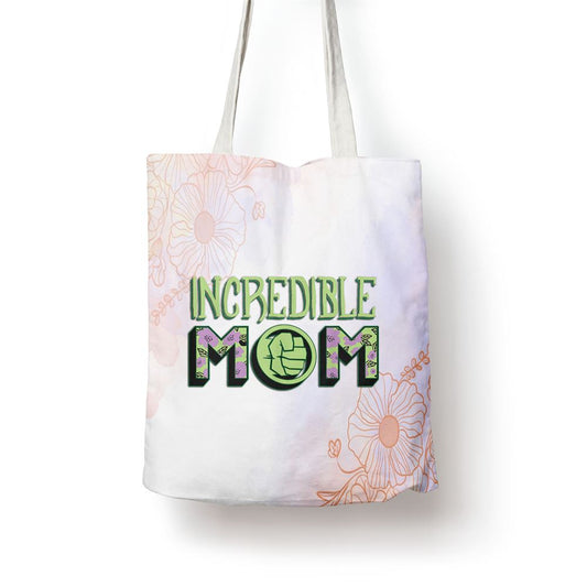 Marvel Mothers Day Hulk Incredible Mom Tote Bag, Mother's Day Tote Bag, Mother's Day Gift, Shopping Bag For Women