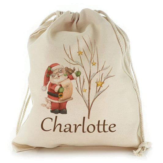 Merry Santa Star Tree Christmas Sack, Christmas Bag Gift, Christmas Tree Decoration Ideas, Christmas Gift 2023