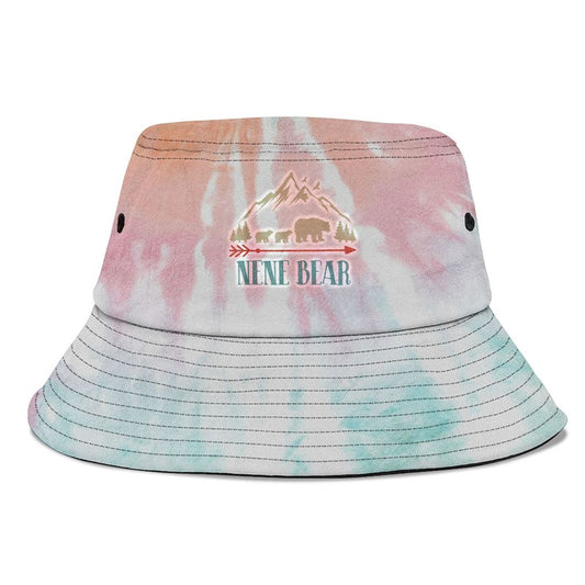 Nene Bearvintage Fathers Day Mothers Day Bucket Hat, Mother's Day Bucket Hat, Mother's Day Gift, Sun Protection Hat For Women