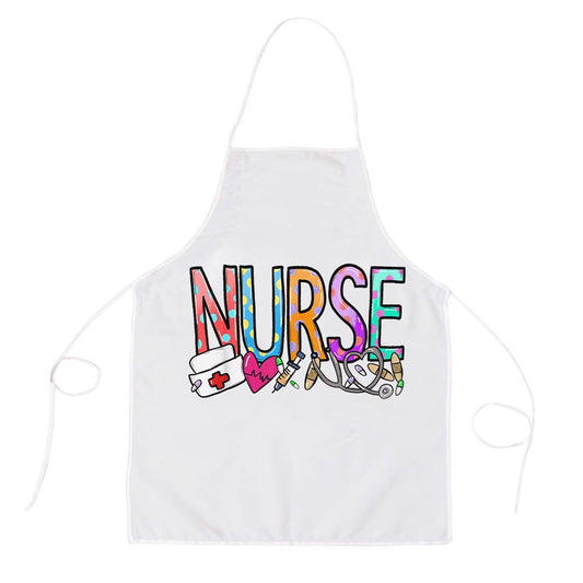 Nurses Day Nurse Life Nurse Week Women This Is Fine Apron, Mother's Day Apron, Funny Cooking Apron For Mom
