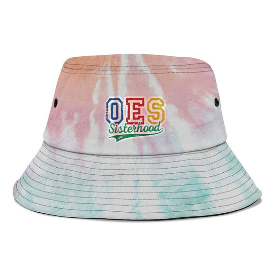 Oes Sisterhood Order Of The Eastern Star Funny Mothers Day Bucket Hat, Mother's Day Bucket Hat, Mother's Day Gift, Sun Protection Hat For Women
