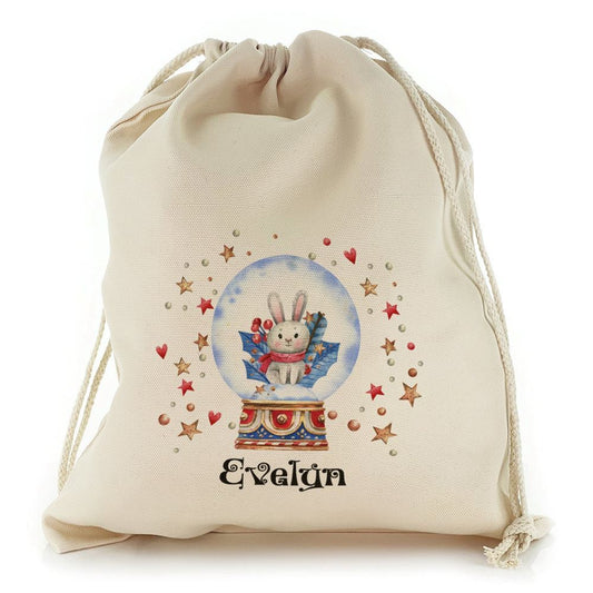 Rabbit Snow Globe Christmas Sack, Christmas Bag Gift, Christmas Tree Decoration Ideas, Christmas Gift 2023