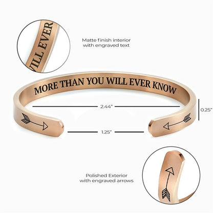 Romans 56 Cuff Bracelet, Christian Bracelet For Women, Bible Jewelry, Inspirational Gifts