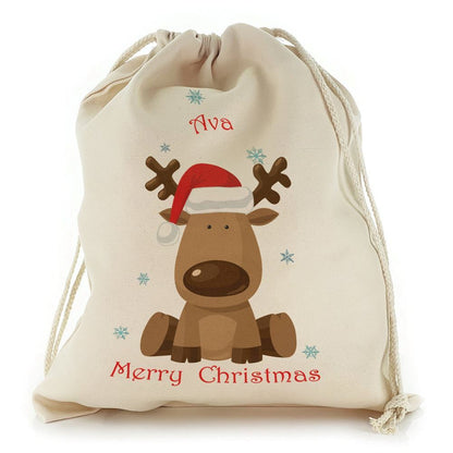 Santa Hat Reindeer Christmas Sack, Christmas Bag Gift, Christmas Tree Decoration Ideas, Christmas Gift 2023