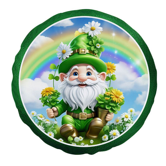 St Patrick Car Tire Cover, St Patrick's Day Car Tire Cover, Shamrock Spare Tire Cover Wrangler