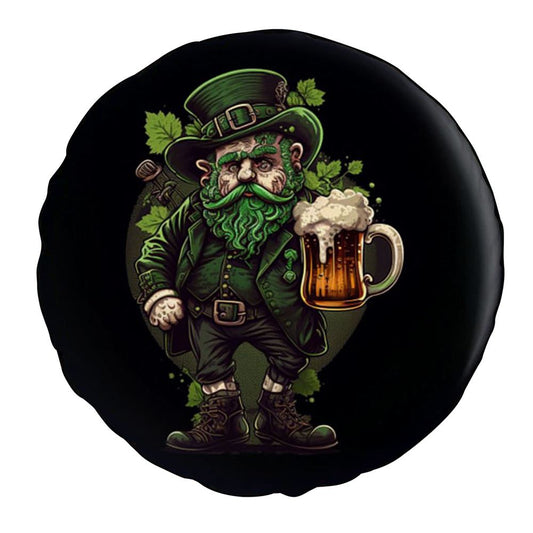 St Patrick Day Car Tire Covers, St Patrick's Day Car Tire Cover, Shamrock Spare Tire Cover Wrangler