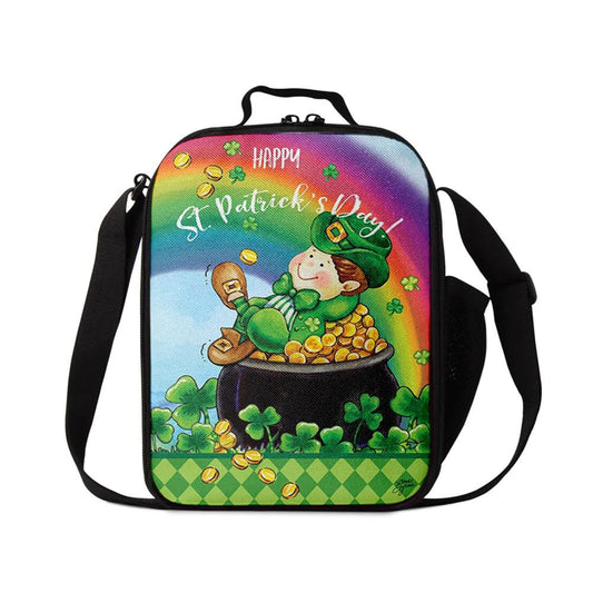 St Patrick's Day Pot of Gold Lunch Bag, St Patrick's Day Lunch Box, St Patrick's Day Gift