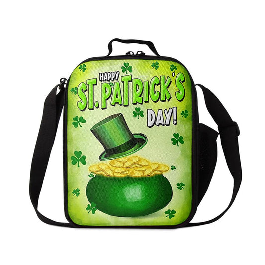 St Patty's Pot O' Gold Lunch Bag, St Patrick's Day Lunch Box, St Patrick's Day Gift