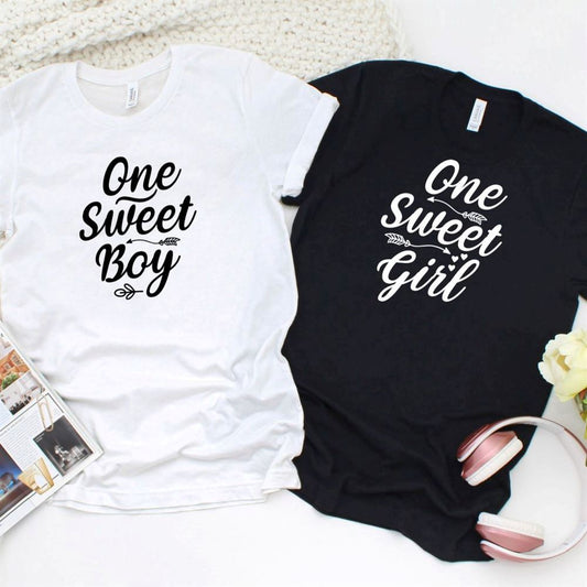 Sweet Boy & Girl Matching Outfit For Couples, Couple T Shirts, Valentine T-Shirt, Valentine Day Gift