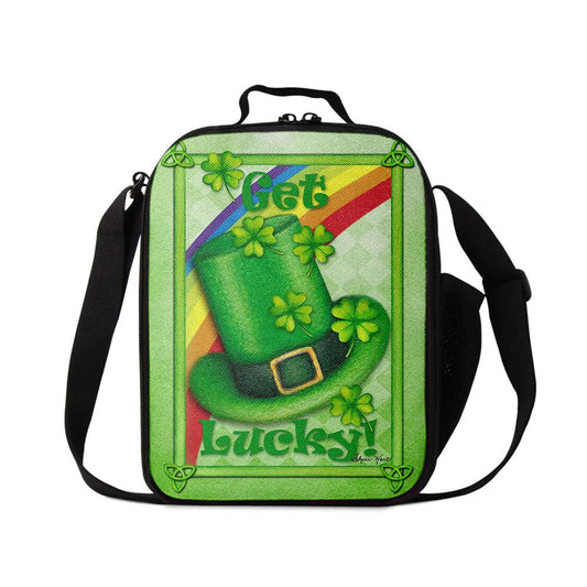 Toland Lunch Bag - Get Lucky Leprechaun, St Patrick's Day Lunch Box, St Patrick's Day Gift