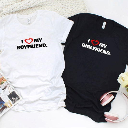 Valentine'S Day Exclusive Adorable Matching Outfits For Couples, Couple T Shirts, Valentine T-Shirt, Valentine Day Gift