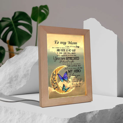 You Are Appreciated Frame Lamp, Mother's Day Frame Lamp, Led Lamp For Mom, Mother's Day Gift