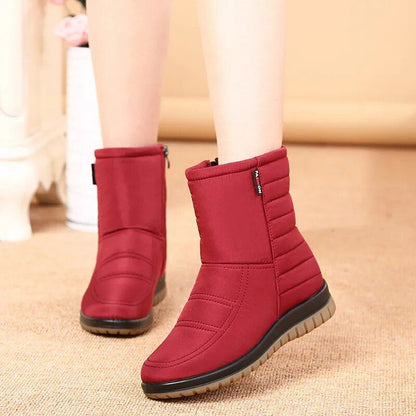  Orthopedic Shoes for Women Nonslip Waterproof Comfortable Ankle Snow Boots