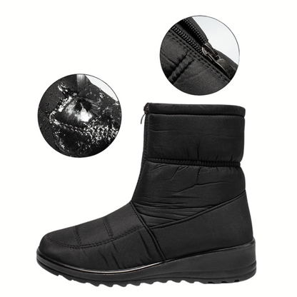  Orthopedic Ankle Boots Water-proof Durable Front Zipper Winter Shoes