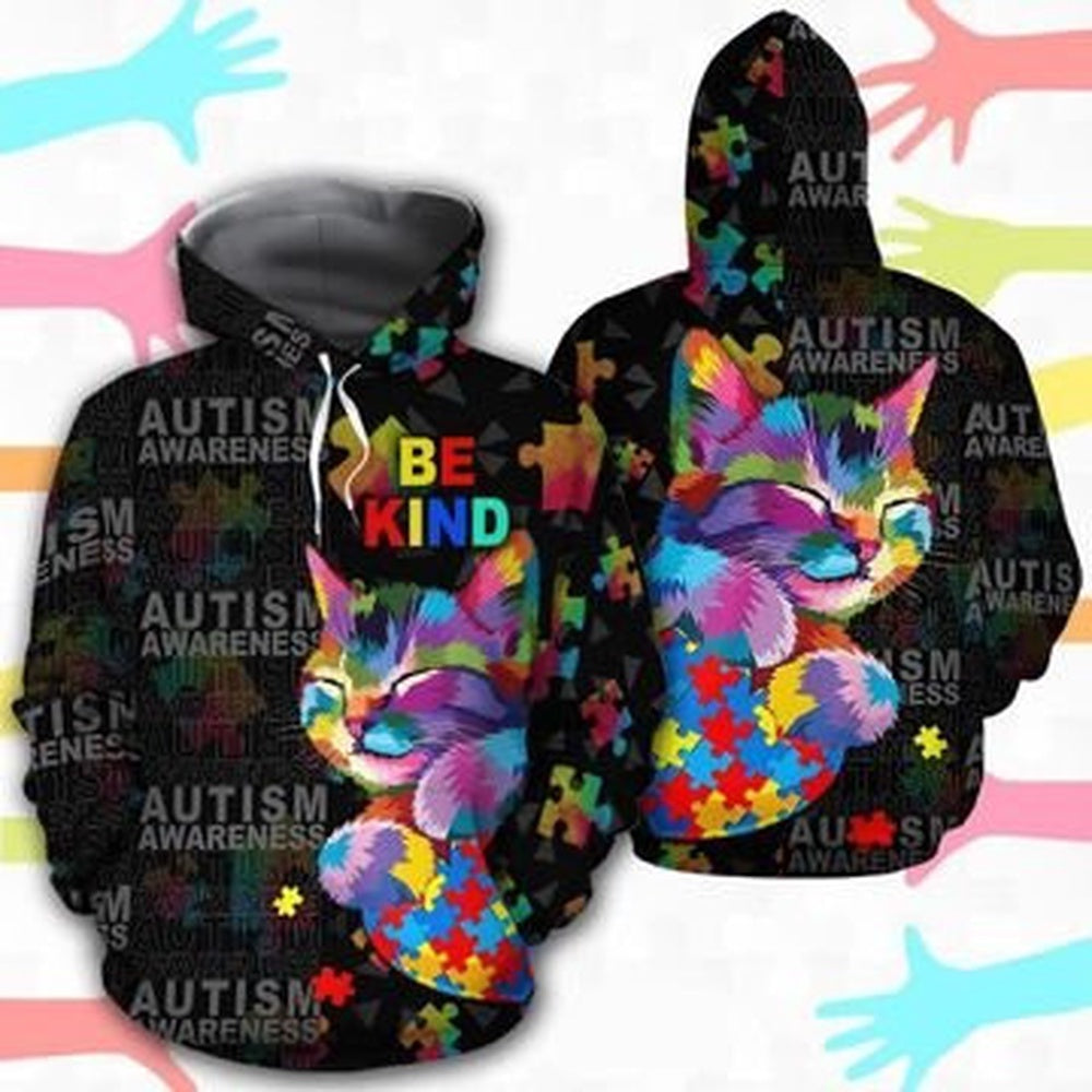 Autism Hoodie, Autism Awareness All Over Print Hoodie