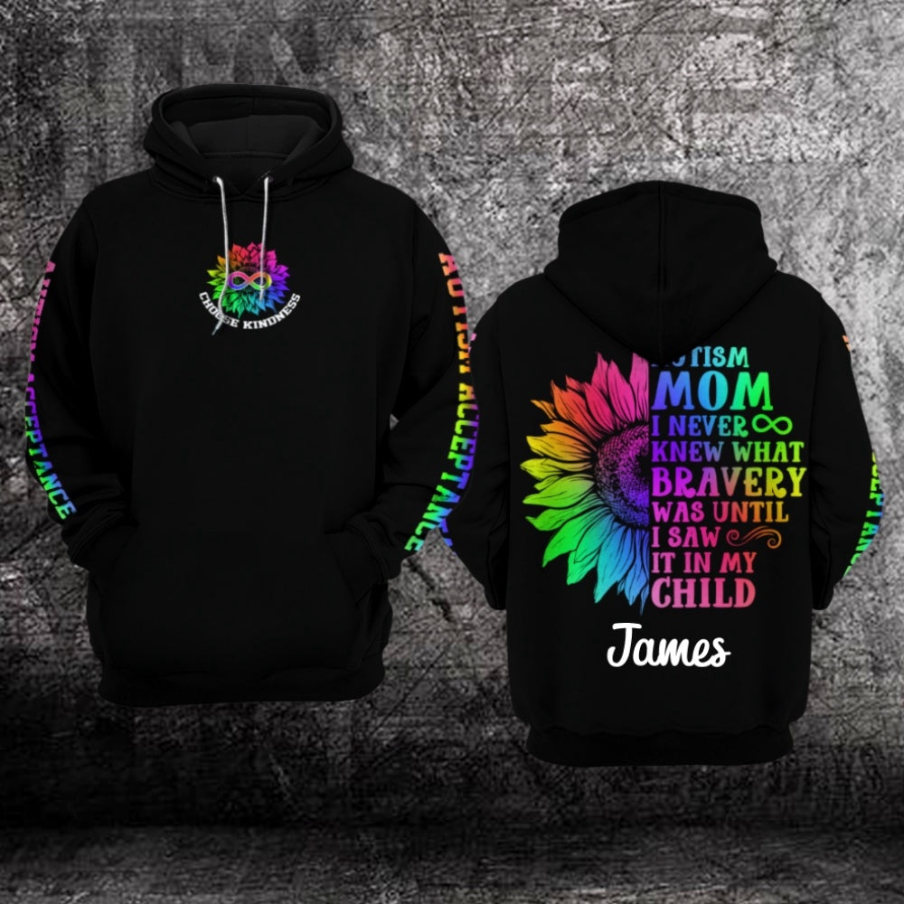 Autism Hoodie, Choose Kindness Custom All Over Print Hoodie