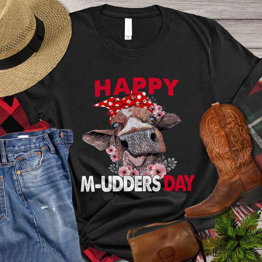 Cute Mother Day's Cow T-shirt, Happy Mudder Day T Shirt, Farm T shirt, Farmers T Shirt, Farm Oufit