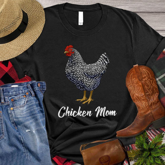 Mother's Day Chicken T-shirt, Chicken Mom T Shirt, Farm T shirt, Farmers T Shirt, Farm Oufit