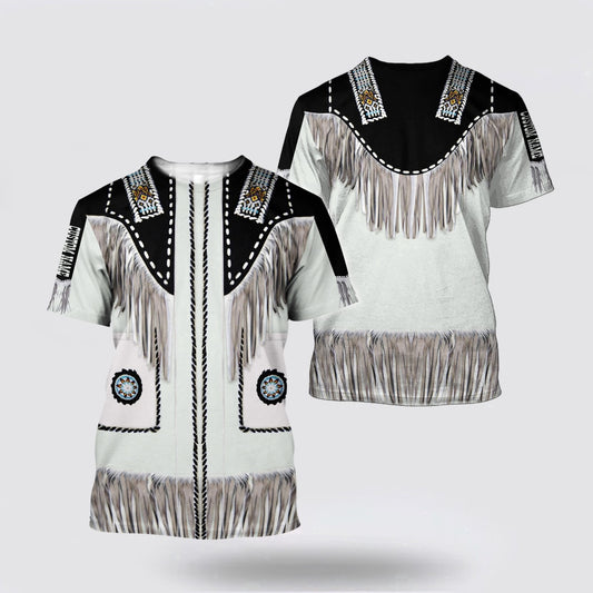 Native American T Shirt, Custom Name Navajo Warriors Native American All 3D Over Printed T Shirt, Native American Graphic Tee For Men Women