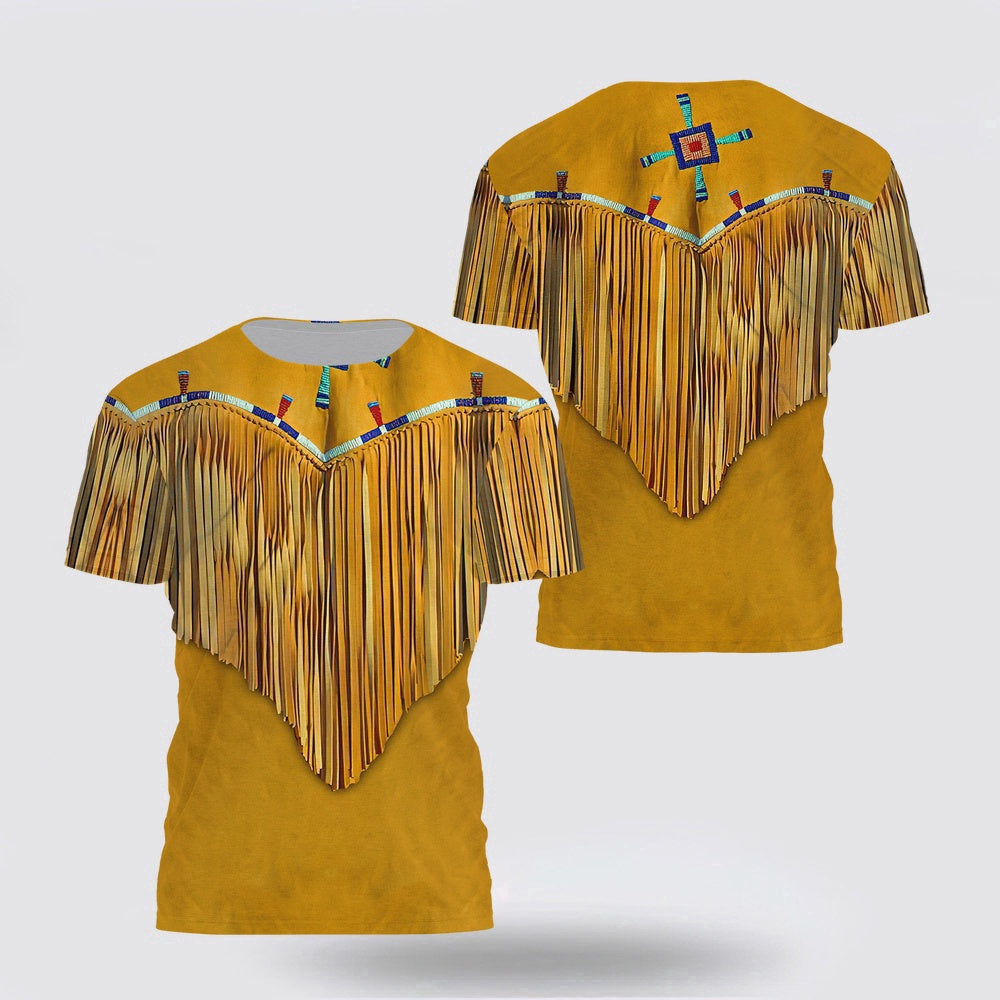 Native American T Shirt, Rooted Tradition Native American 3D All Over Printed T Shirt, Native American Graphic Tee For Men Women