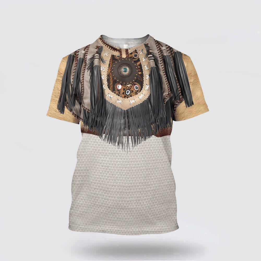 Native American T Shirt, Sun Symbol Native American 3D All Over Printed T Shirt, Native American Graphic Tee For Men Women