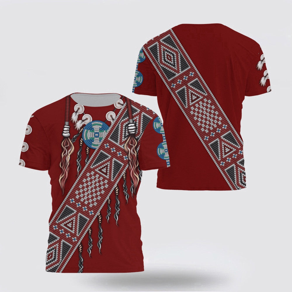Native American T Shirt, Sweet Dreams Native American 3D All Over Printed T Shirt, Native American Graphic Tee For Men Women