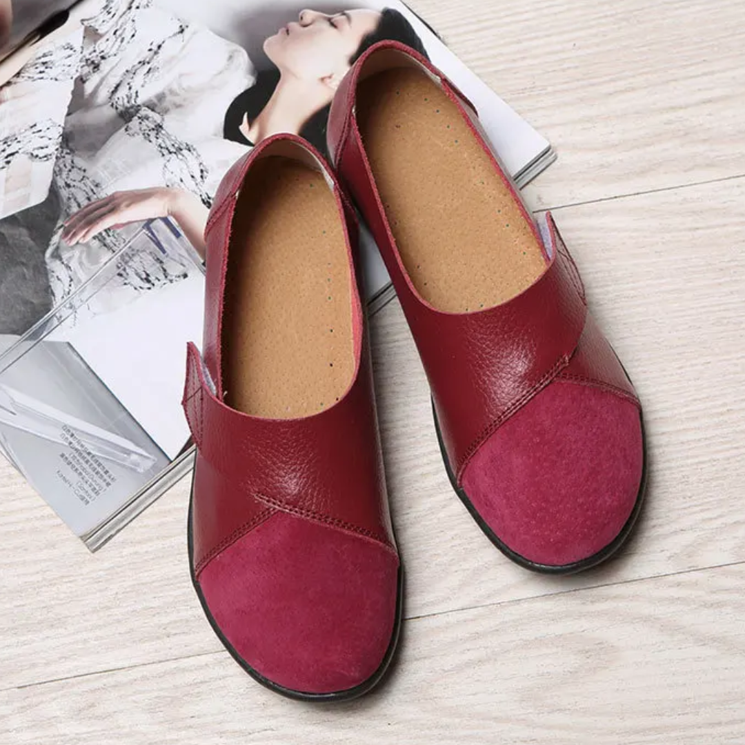 Women's Shoes, Wide Toe Box Wide Size Leather Moccasin Loved Colors, Women's Walking Shoes, Comfortable Women's Dress Shoes